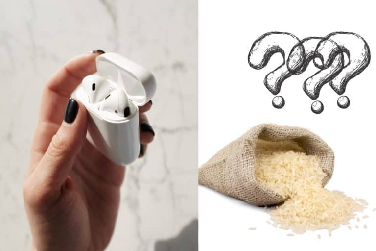 Should You Put AirPods in Rice to Fix Water Damage? Ear Rockers